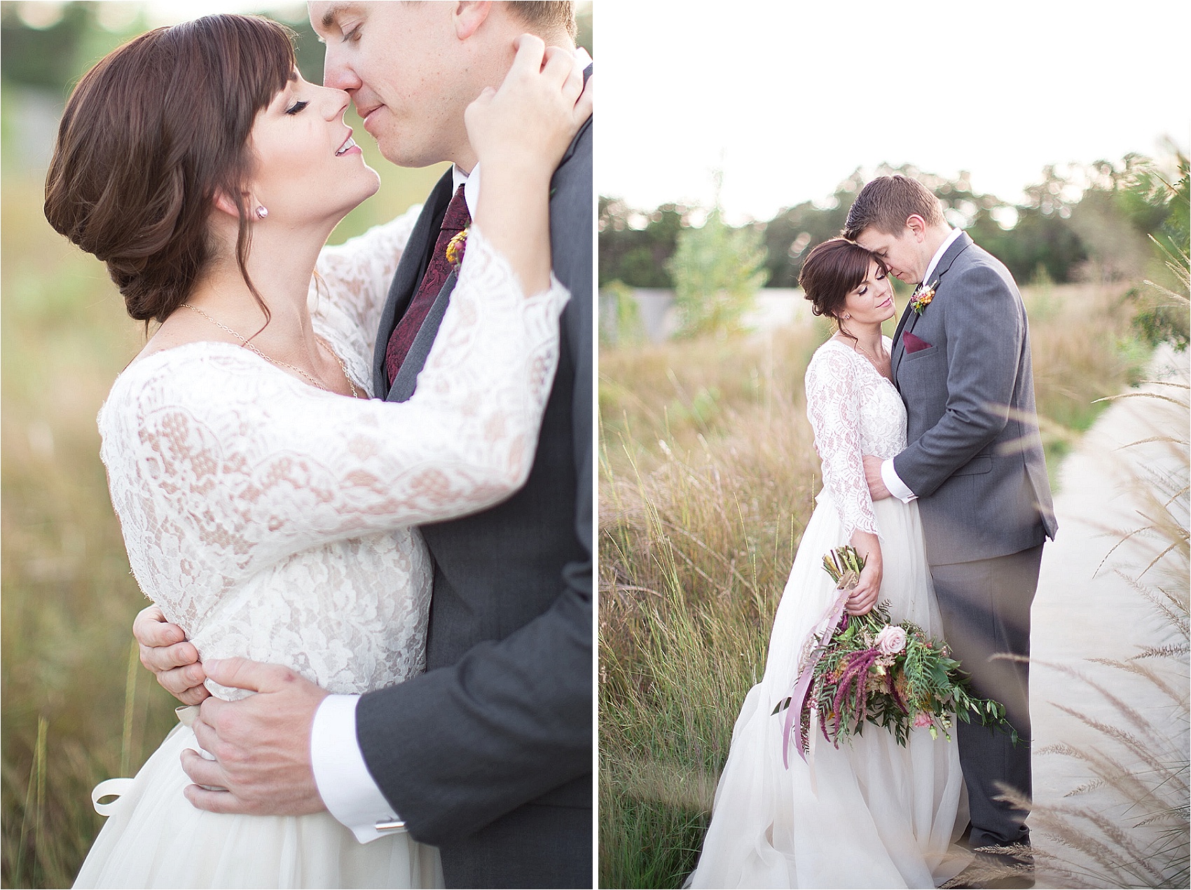 Prospect House Blush and Blue Wedding editorial