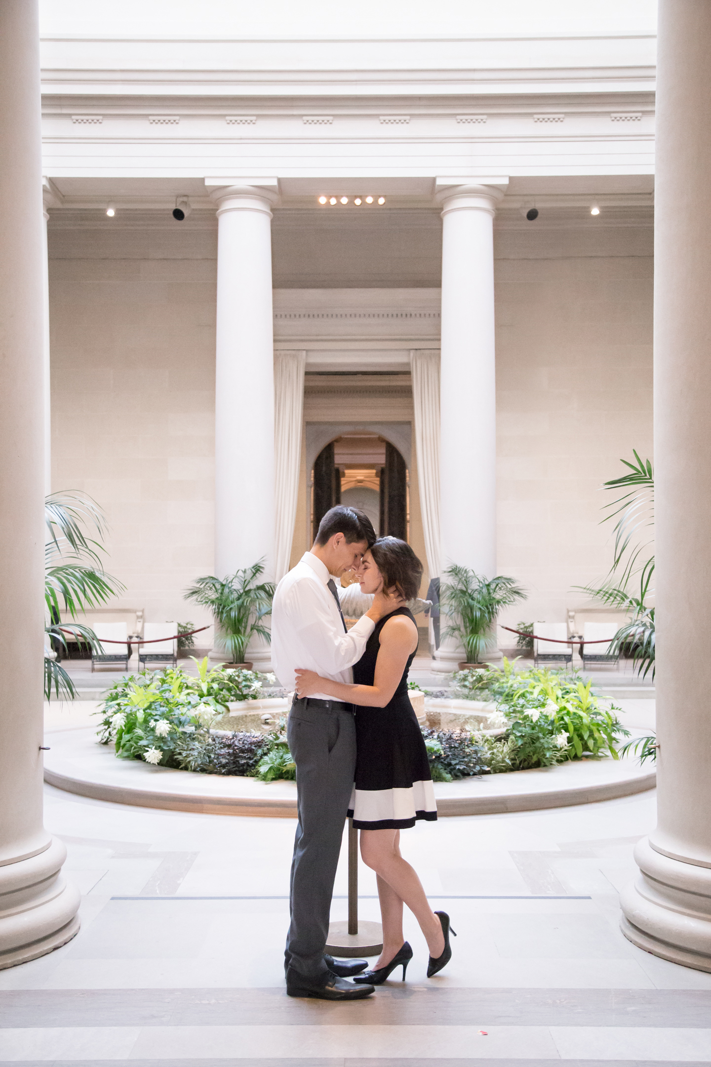 Jefferson Memorial + National Gallery of Art Engagement Photos