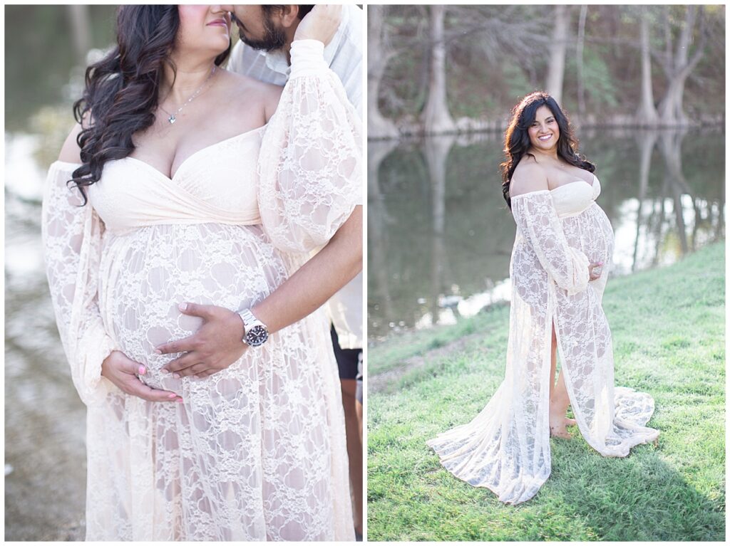 Guadalupe river maternity session New Braunfels, TX 