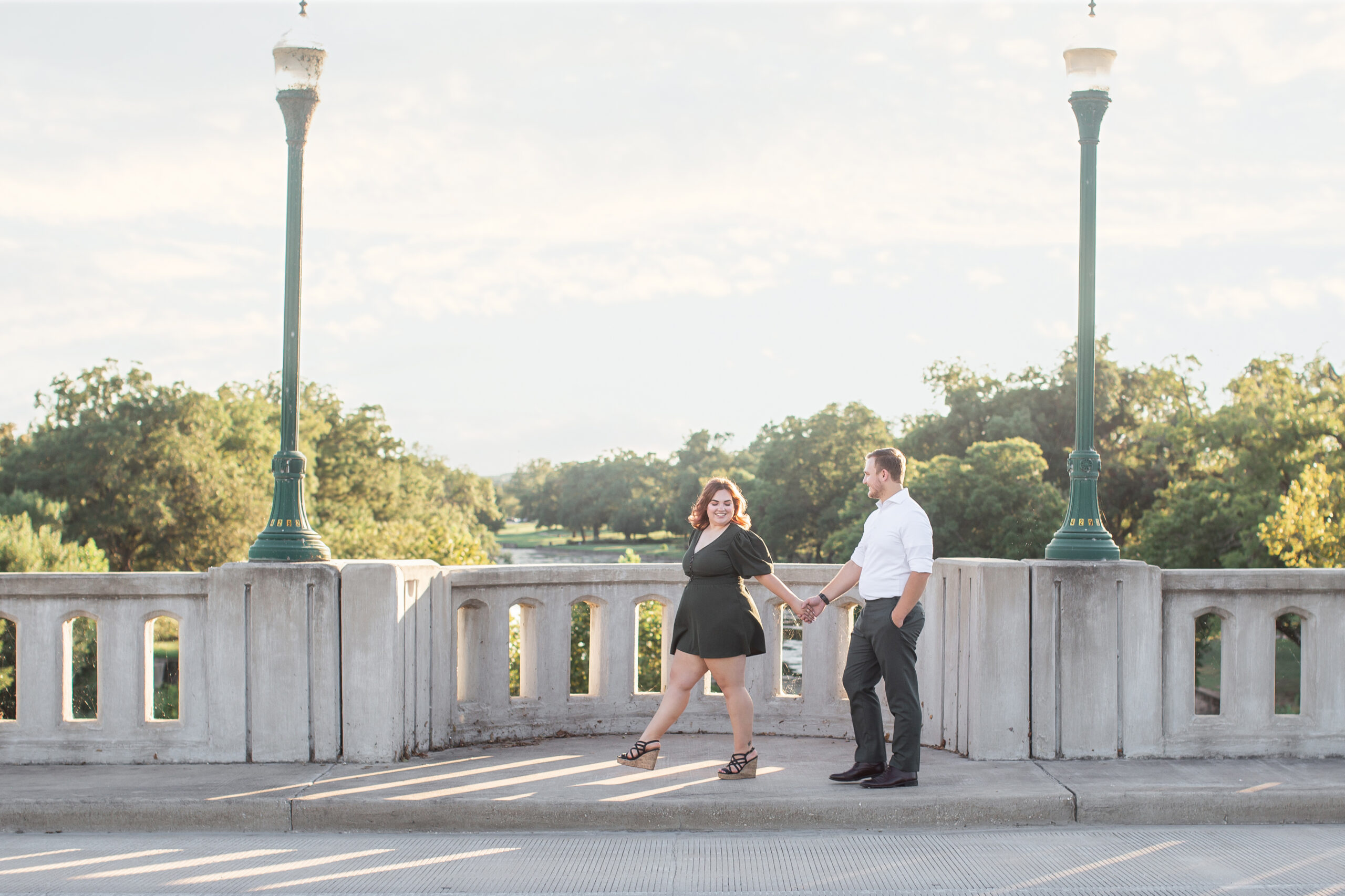 Georgetown engagement session San Gabriel Park