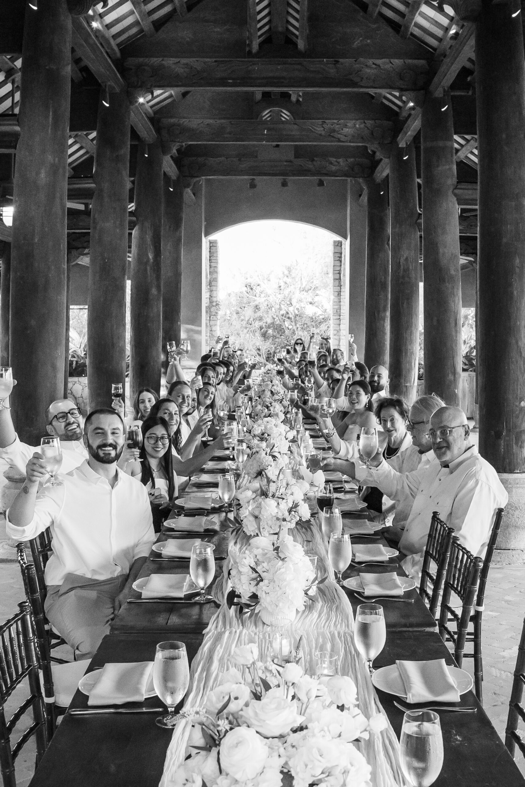 Wedding Rehearsal dinner at Camp Lucy