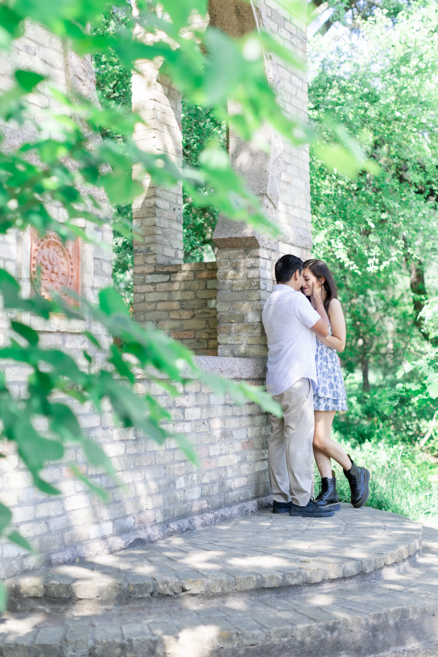 Zilker Botanical Gardens Engagement Session