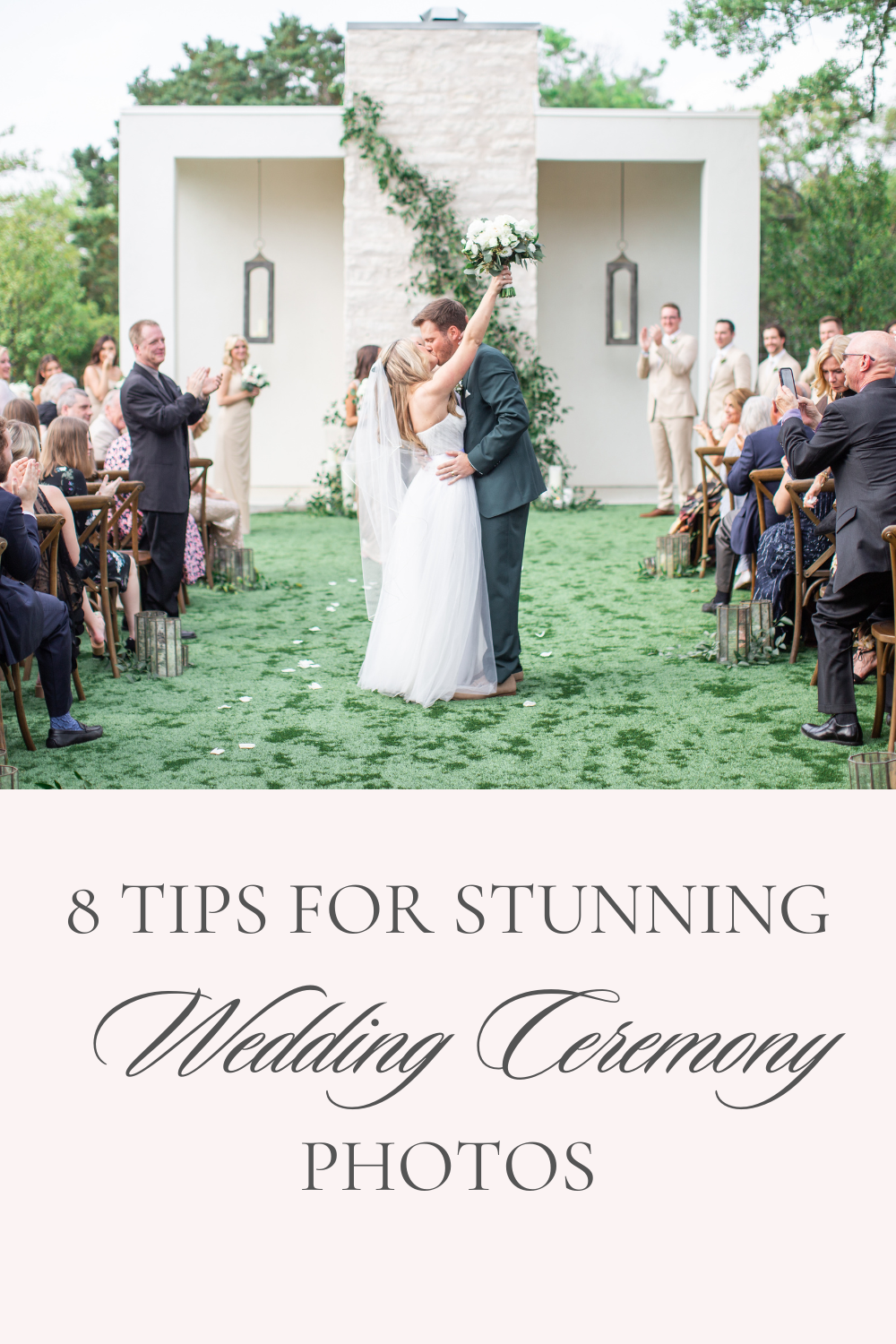 tips for stunning wedding ceremony photos